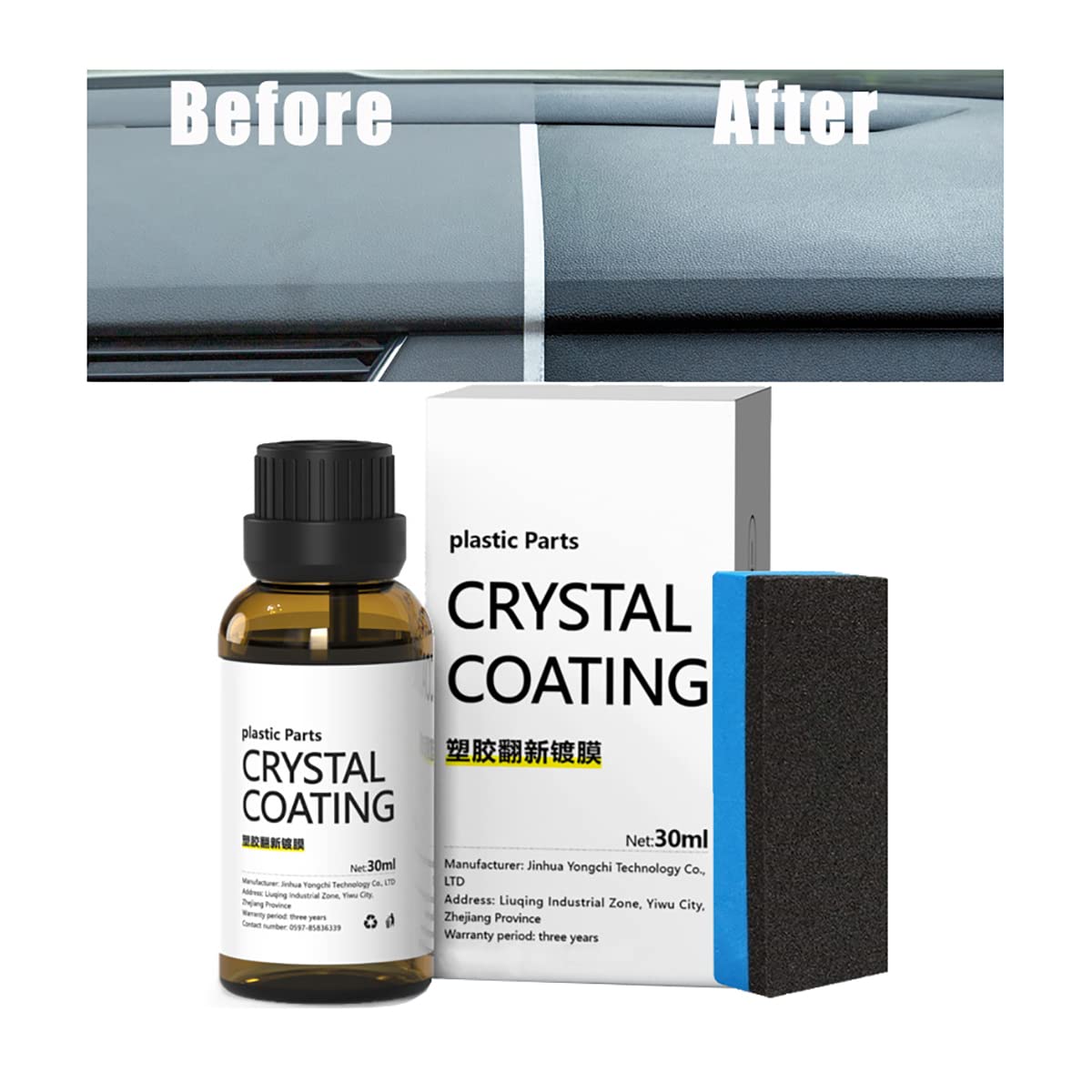 Plastic Parts Crystal Coating